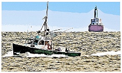 Cleveland Ledge Light Digi Paint